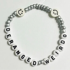 Taylor Swift Eras Tour Friendship Bracelet TTPD Deranged Weirdo